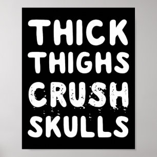 Tjock tjock tjock tjock Döskallar Poster