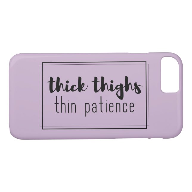 Tjocka lår gör patiens tunnare Case-Mate iPhone skal (Baksida (horisontal))