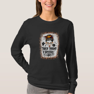 Tjocka lår & läskiga vibrationer Skalle Rufsigt to T Shirt