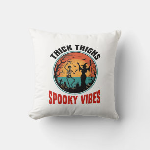 Tjocka lår Skumma vibrationer Vintage Halloween-de Kudde