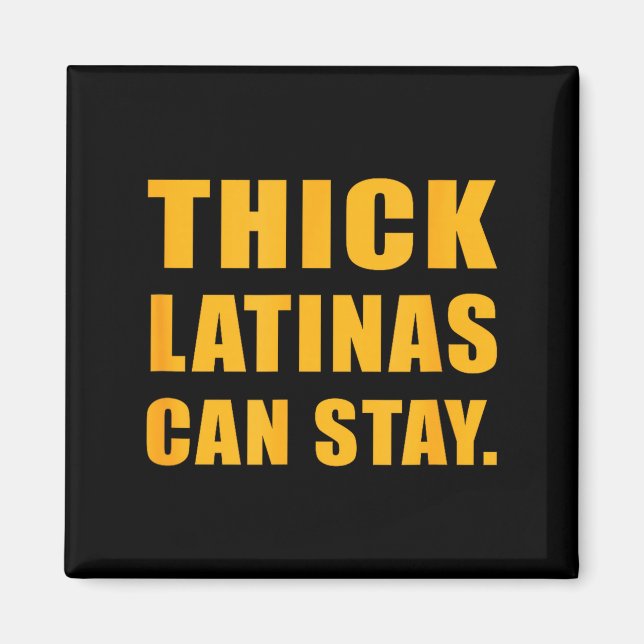 Tjocka latinas kan stanna  magnet (Framsidan)