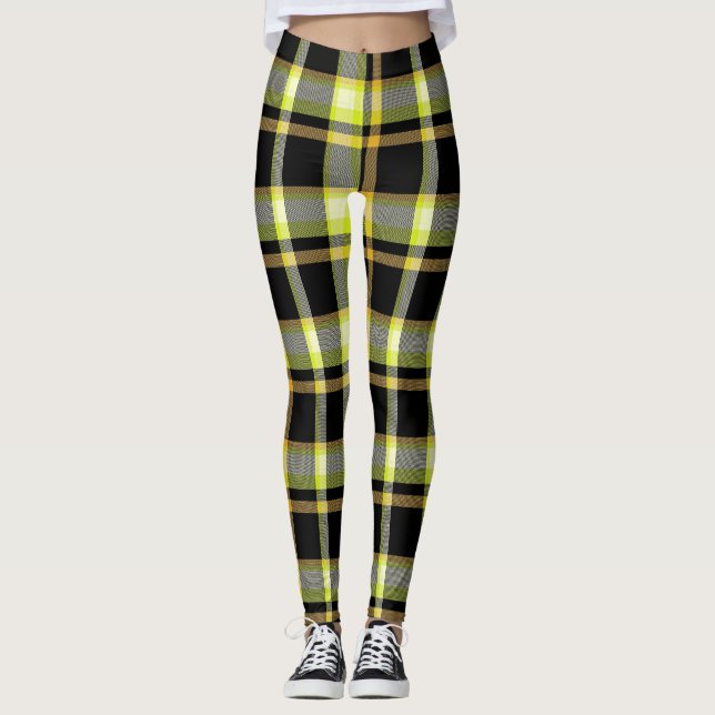 Tjocka Ränder, Karettröja Leggings (Framsida)