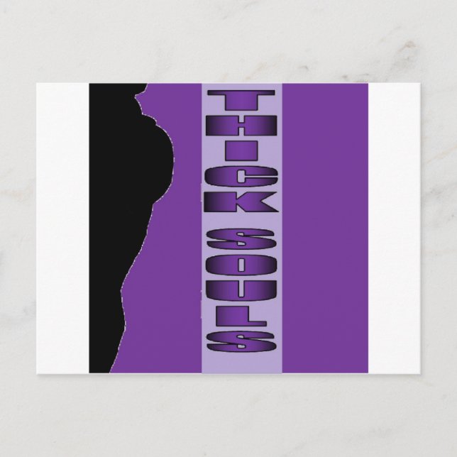 tjocka själar vykort (Framsida)