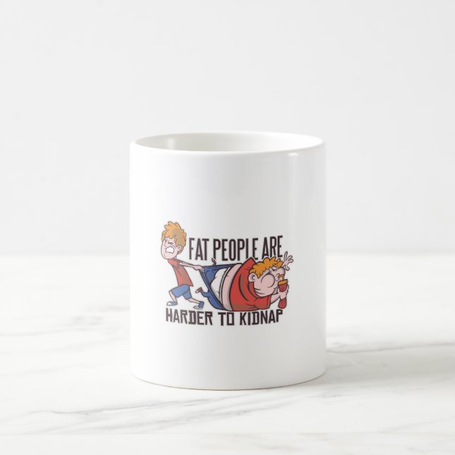 Tjockar roliga kaffemugg (Center)