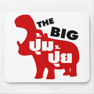 TJOCKEN BIG PUM-PUI-frasen i Thai Language Musmatta