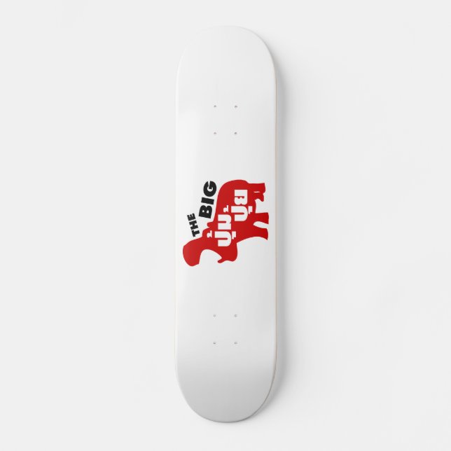 TJOCKEN BIG PUM-PUI-frasen i Thai Language Old School Skateboard Bräda 18 Cm (Framsida)