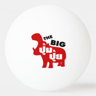 TJOCKEN BIG PUM-PUI-frasen i Thai Language Pingisboll