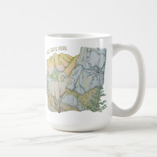 Tjockhornsfår & Snöböck Kaffemugg