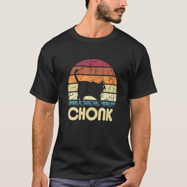Tjockis Katt T Shirt (Framsida)