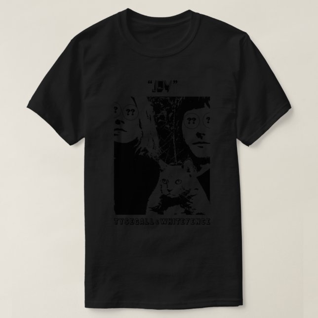 tjockt segall och vitt staket i klassiskt T-Shirt (Design framsida)
