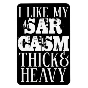 Tjockt & skurkrollSarcasm Magnet
