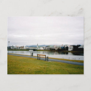 Tjorn (The Pond), Reykjavik, Islandet Vykort