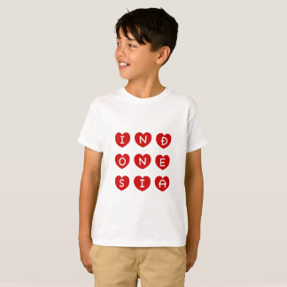 Tjortor från Indonesien, kärlek, indonesiska barns T Shirt