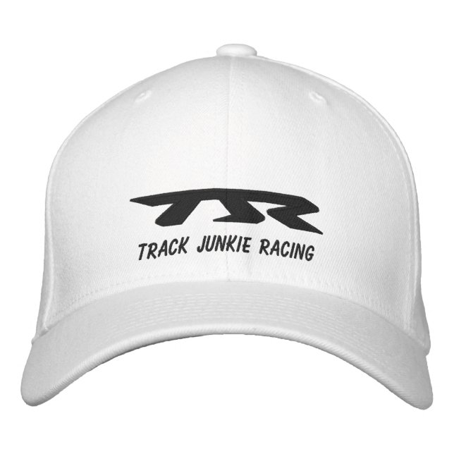 TJR Caps Black Stich Broderad Keps (Framsida)
