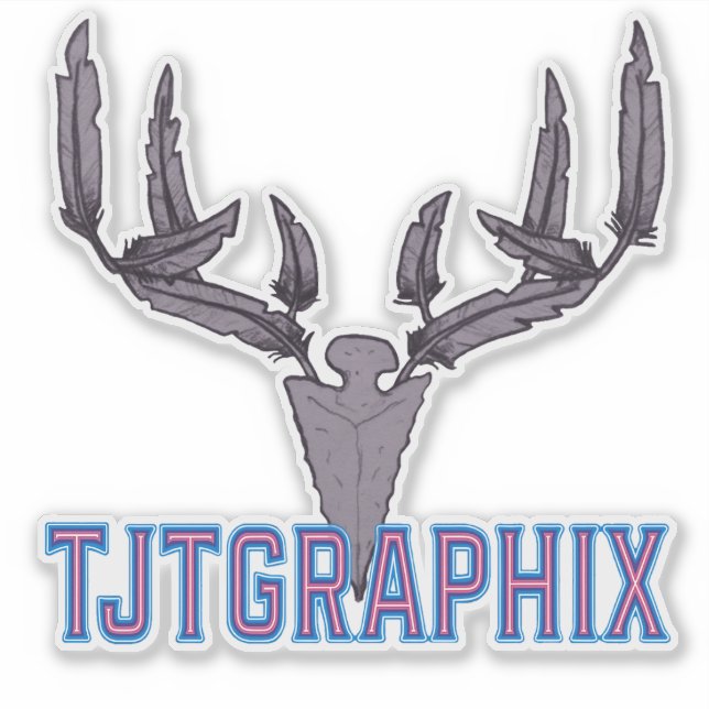 TJTGRAPHIX Klistermärke Klistermärken (Framsida)