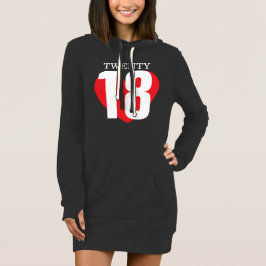 Tjugo 18 kärlek - stort hjärta 2018 t-shirt