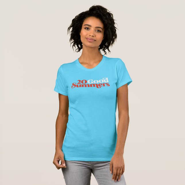 Tjugo Bra Somrar T Shirt (Hel framsida)