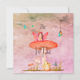 Tjugo första 21:a Mus i svampen Fantasy Fairy Mous