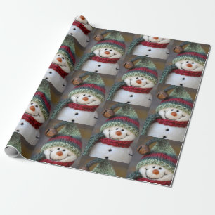 Tjugo jul, Snögubbe, påfyllning Papprare Presentpapper