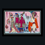 Tjugo leksaker Art Deco Mode Poster<br><div class="desc">1920-talets Mode-utskrift i Fransk för utskrift av konsthugga</div>