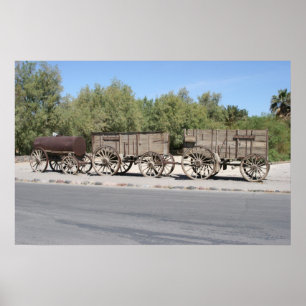 Tjugo mulor slog ut de här vagnarna i 165 miles ti poster