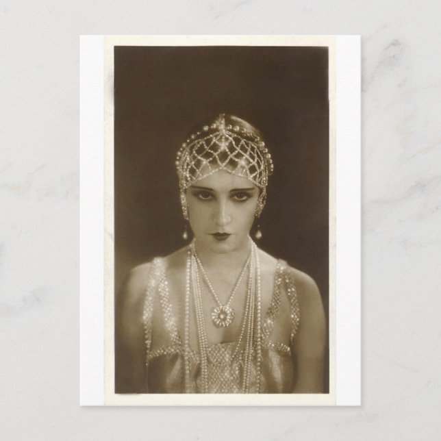 Tjugo porträtt vykort (Framsida)