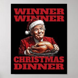 Tjugo tomtrump Vinnare Vinnare Juldag X Poster