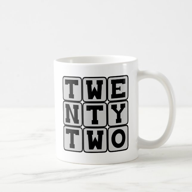 Tjugo Två, Nummer 22 Kaffemugg (Höger)