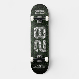Tjugoåtta 4/4 mini skateboard bräda 18,5 cm