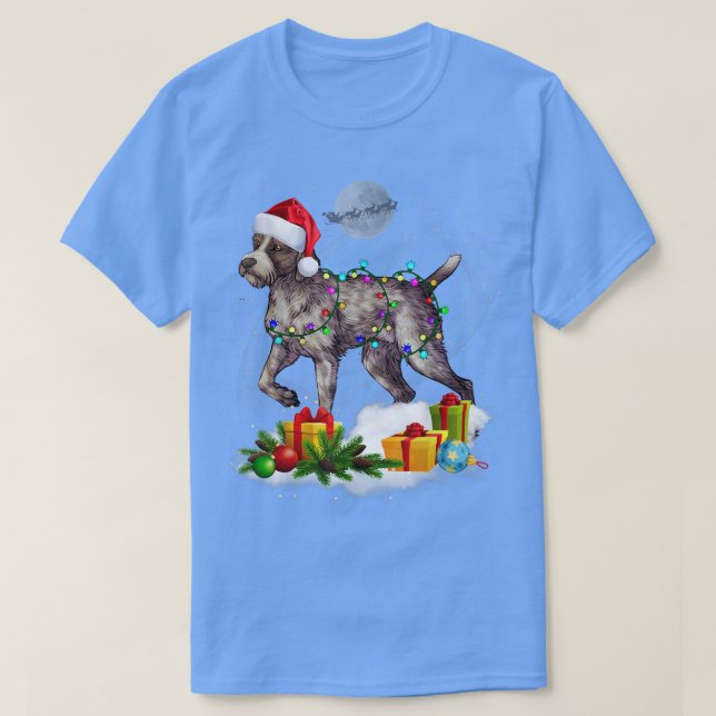 Tjugoen tysk Wirehard-Hund Julligh T Shirt (Design framsida)