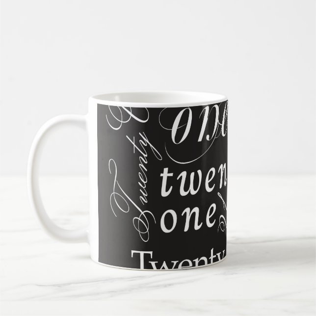 Tjugoett Kaffemugg (Vänster)