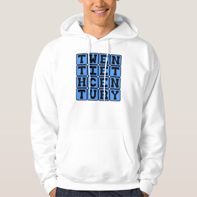 Tjugonde århundradet, 1901-2000 sweatshirt med luva (Framsida)