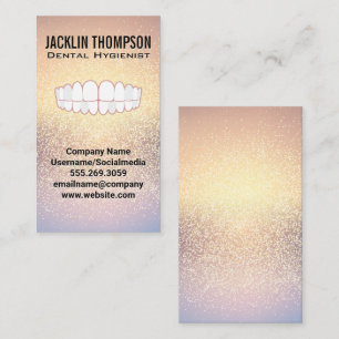 tjugonde Logotypen Shimmer-bakgrund Visitkort