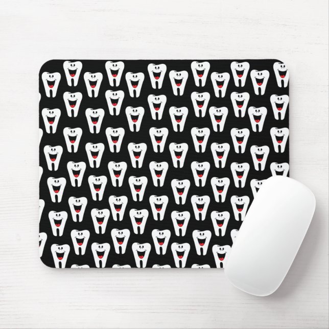 Tjugonsjömil, Dentist Black Mouse Pad! Muspets Musmatta (Med mus)