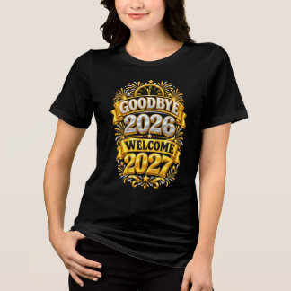 Tjugosjuttiosex adjö Välkommen tjugosjuttiosju Nyå T Shirt
