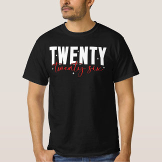 Tjugotjugosex Retro Årsdesign T Shirt