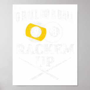 Tjunomiljardbelopp i Bassäng 9 Boll eller 8 Boll h Poster