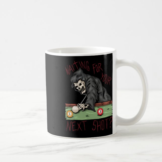Tjuny Billiard Bassäng Player Billiards Kaffemugg (Höger)