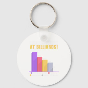 Tjuny Billiards Pun Gifts - jag förlorade på Bill Nyckelring