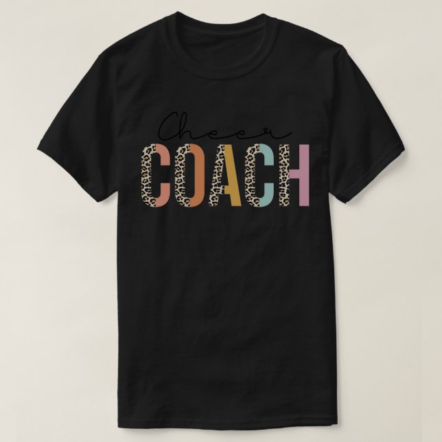 Tjuny Cheer Coach Gifts for Cheermanager Coach Che T Shirt (Design framsida)