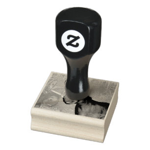 Tjuny christmas-donkey med christmas-hat stämpel