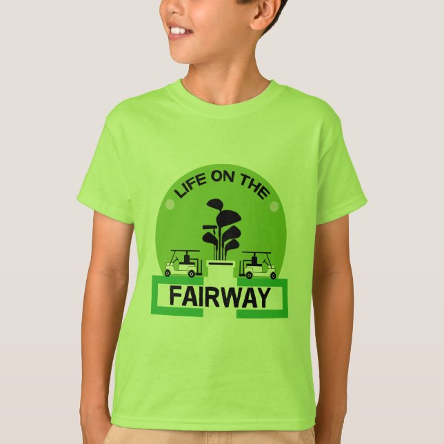 Tjuny Golfing Pros Golfing Fanatics Sports T Shirt (Framsida)