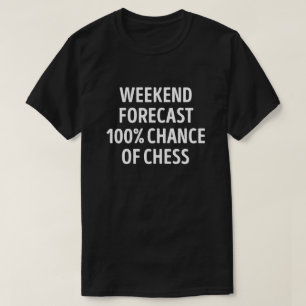 Tjuny Helg-prognoschack Älskare T Shirt