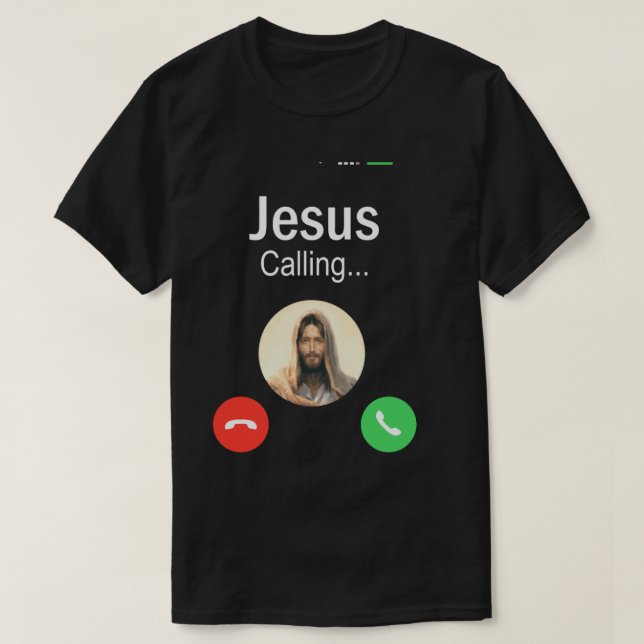 Tjuny Jesus Gets Religion Christian Baptism Gift T Shirt (Design framsida)