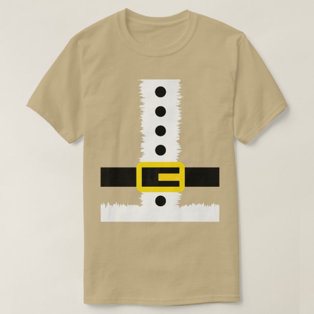 Tjuny jul Santa Springa Santa Costume Pajamas PJ T Shirt (Design framsida)