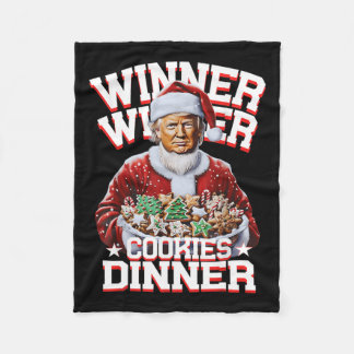 Tjuny jultomtrump Vinnare Cookies Fleecefilt