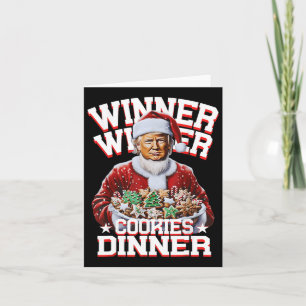 Tjuny jultomtrump Vinnare Cookies Kort