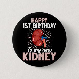 Tjuny Kidney Transplant-årsdag Knapp