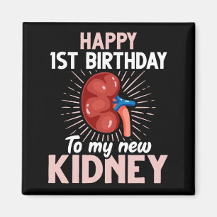 Tjuny Kidney Transplant-årsdag Magnet