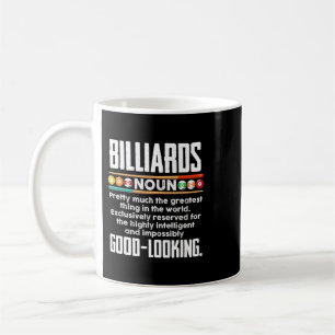 Tjuny miljardlista 8 Boll Bassäng Pl Kaffemugg